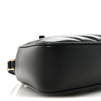 Saint Laurent Calfskin Matelasse Monogram Lou Camera Bag Black 8 of 9
