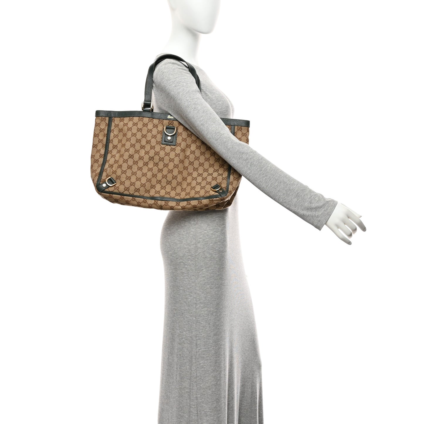 Monogram Large Abbey Tote Green