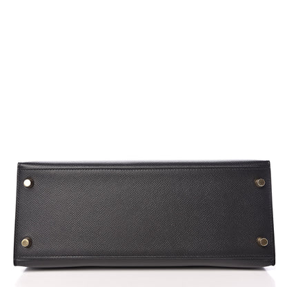 Hermes Epsom Kelly Sellier 28 Black 6 of 36