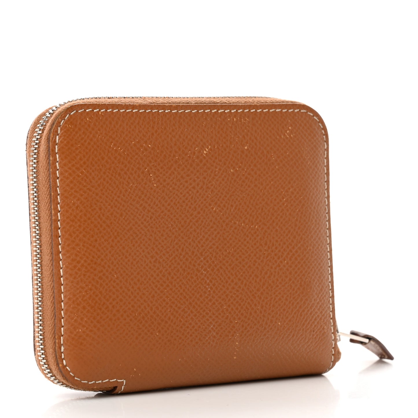 Epsom Silk'In Compact Wallet Gold Mauve Sylvestre