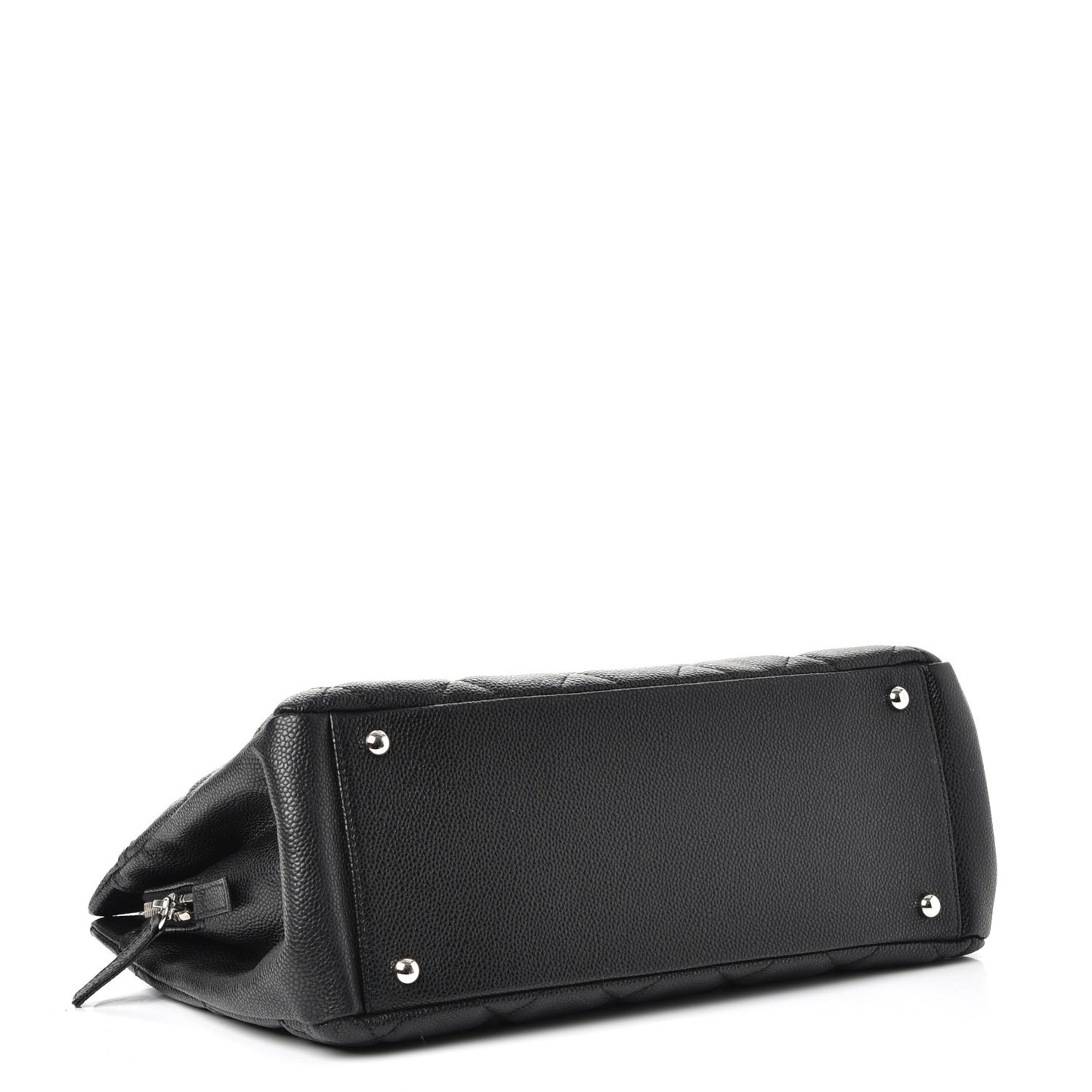 Caviar Quilted Timeless CC Tote Black
