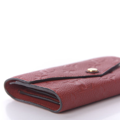 Louis Vuitton Empreinte Compact Curieuse Wallet Cherry 7 of 12
