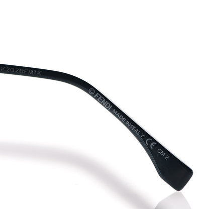 Fendi Hypnoshine Sunglasses FF 0215/S Matte Blue Green 6 of 8