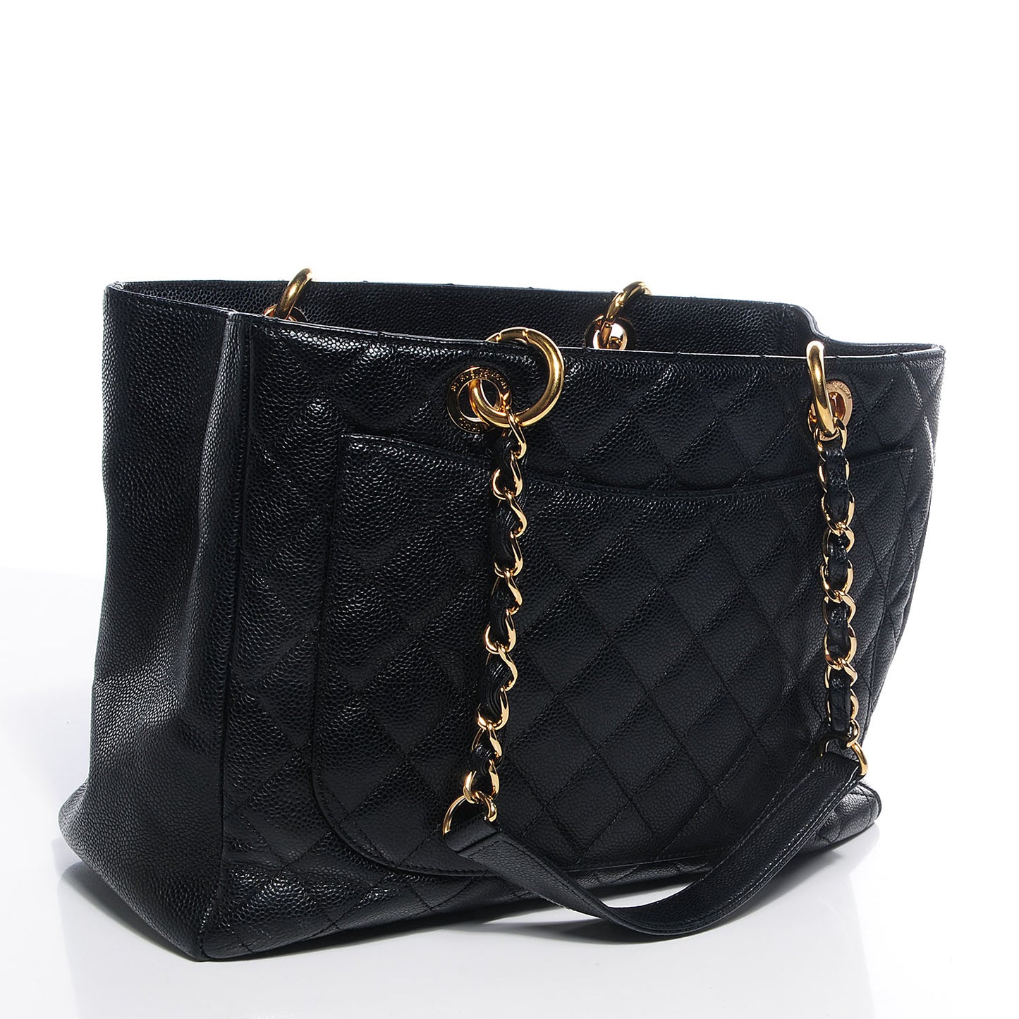 Caviar Grand Shopping Tote GST Black