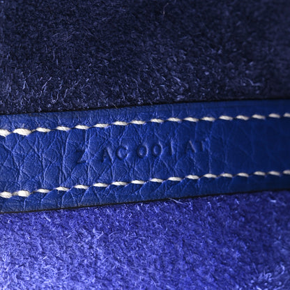 Hermes Taurillon Clemence Casaque Picotin Lock 18 PM Bleu Electrique Bleu Encre 7 of 13