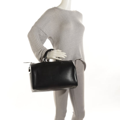 Louis Vuitton Epi Speedy 30 Black 2 of 8
