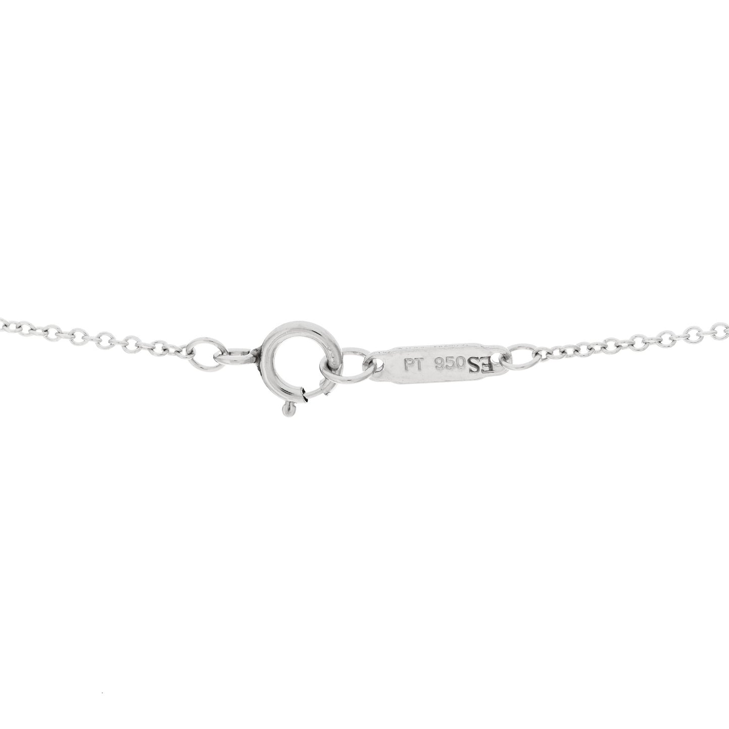 Platinum Diamond Victoria Bow Necklace