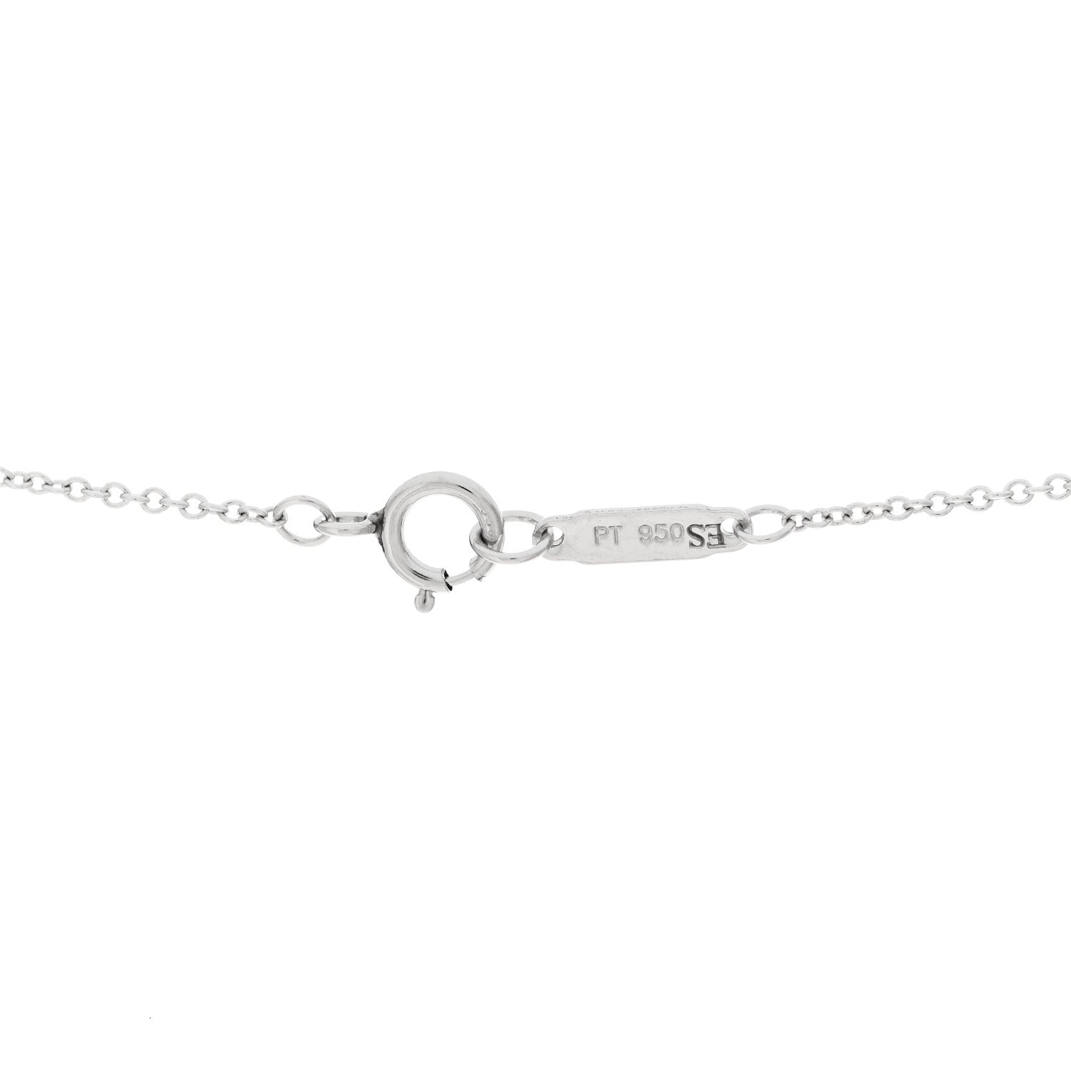Tiffany Platinum Diamond Victoria Bow Necklace 4 of 4