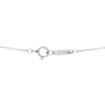 Tiffany Platinum Diamond Victoria Bow Necklace 4 of 4