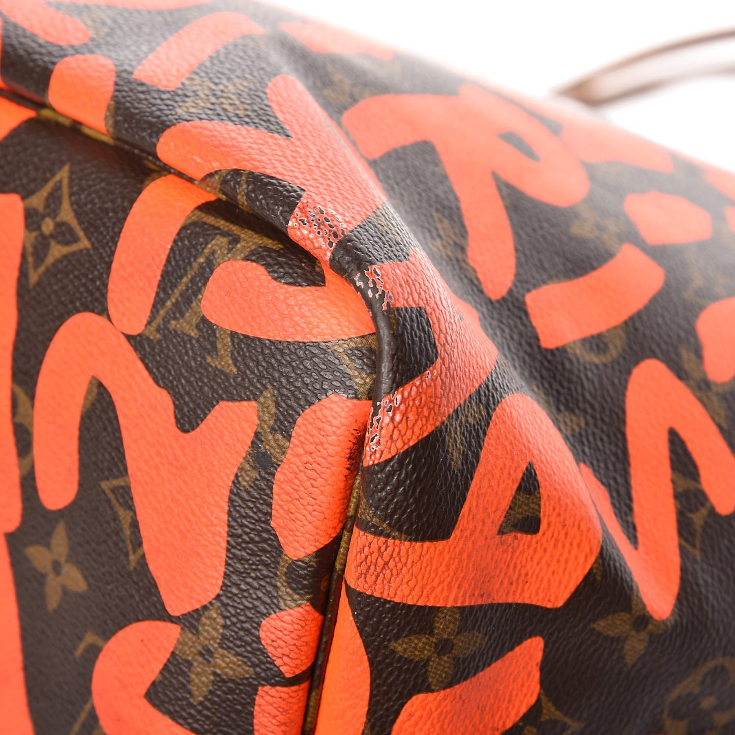 Monogram Graffiti Neverfull GM Orange