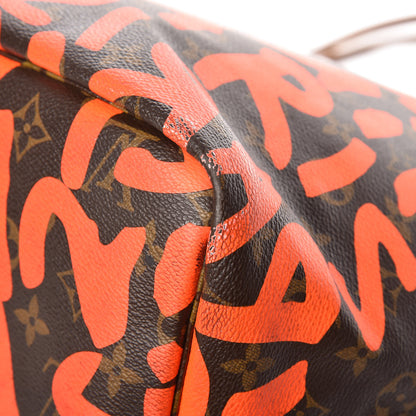 Louis Vuitton Monogram Graffiti Neverfull GM Orange 13 of 15