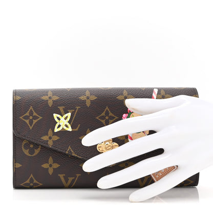 Louis Vuitton Monogram Candy Factory Sarah Wallet Candy Red 2 of 8