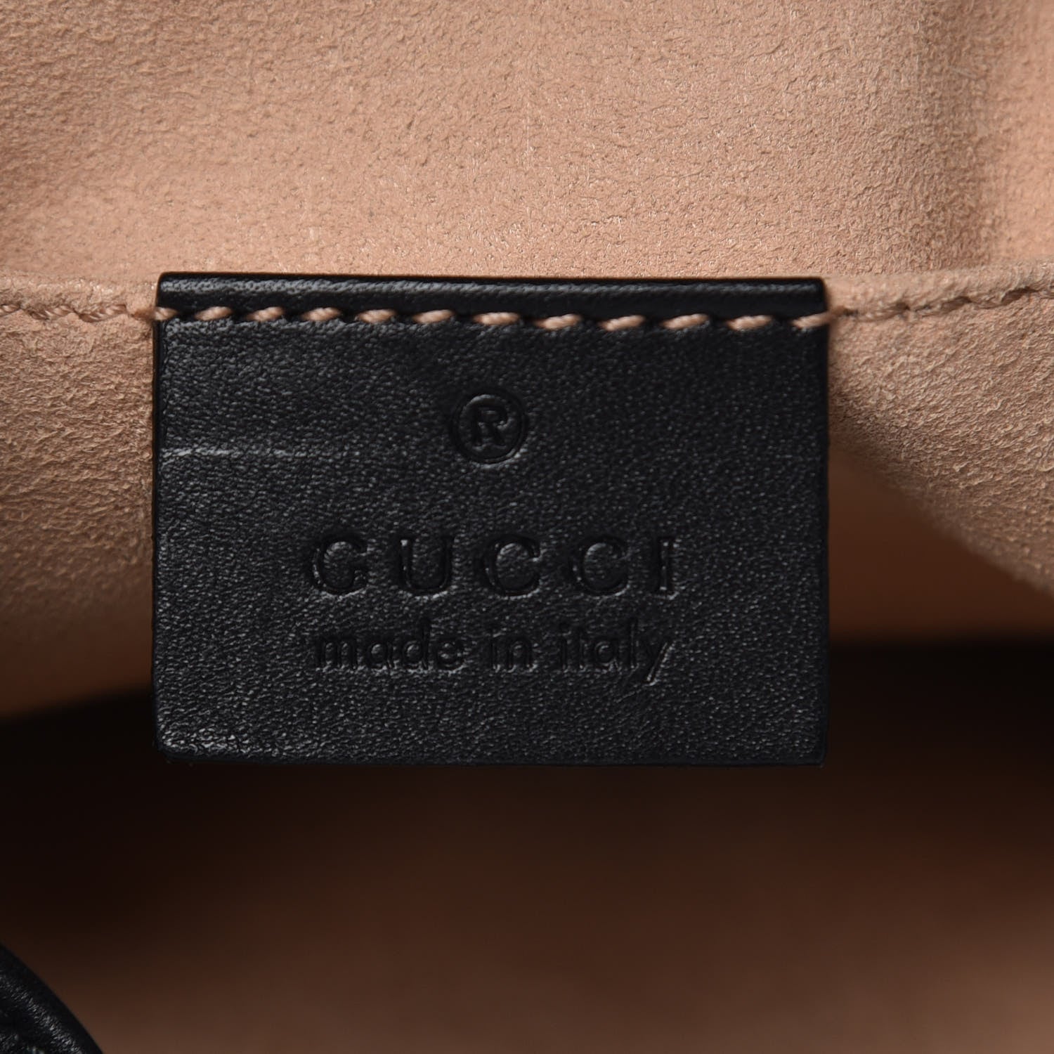 Gucci Calfskin Matelasse GG Marmont Flap Backpack Black 6 of 12