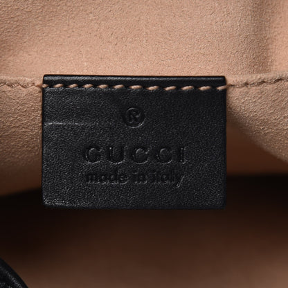 Gucci Calfskin Matelasse GG Marmont Flap Backpack Black 6 of 12