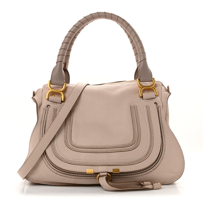 Chloe Calfskin Medium Marcie Satchel Nude Pink 1 of 10