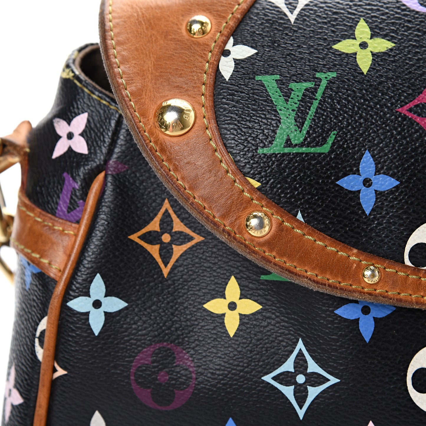 Monogram Multicolor Beverly MM Black