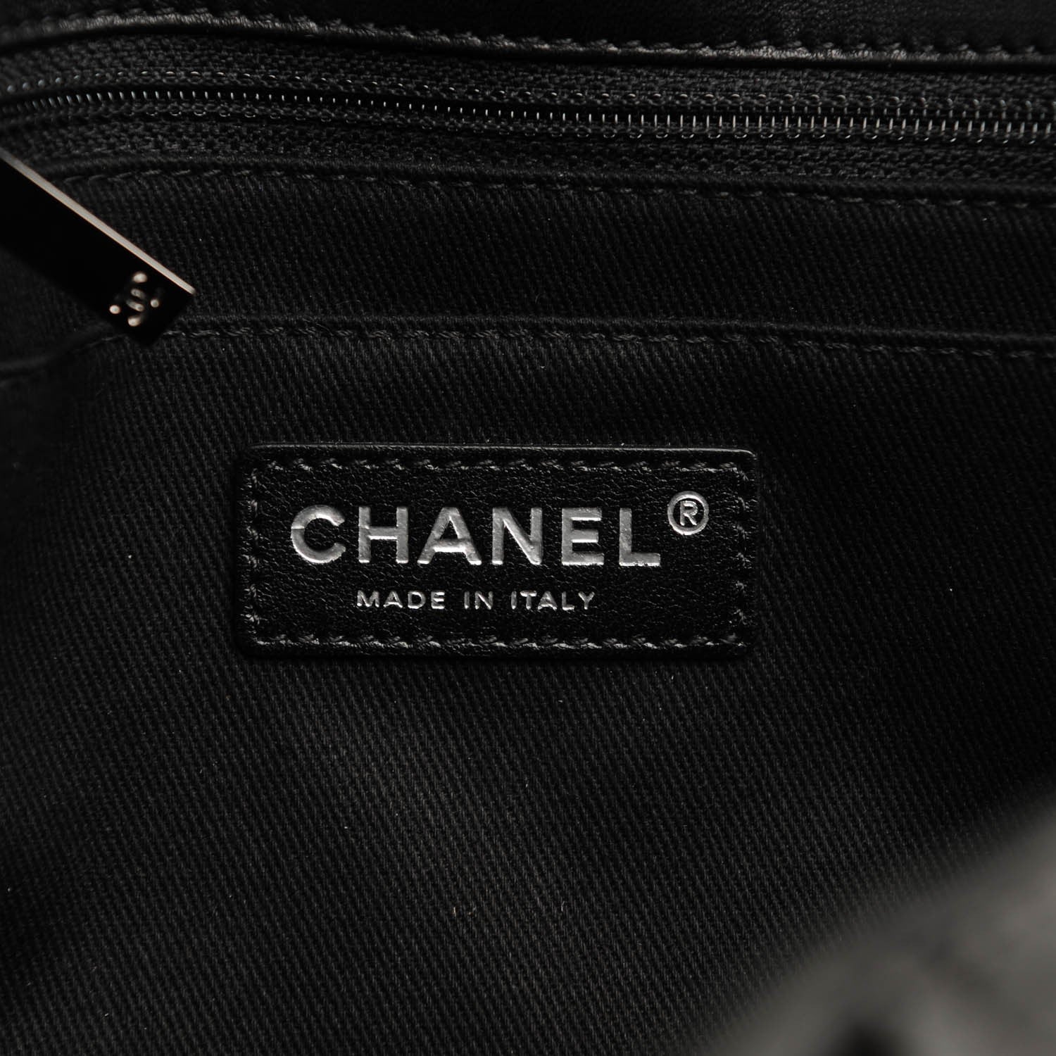 Chanel Vinyl Quilted In the Business Flap Bag Black 6 of 9