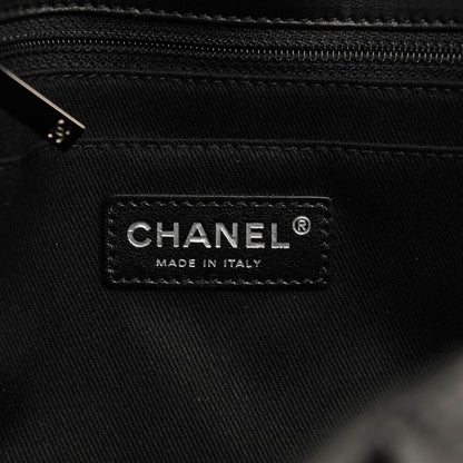 Chanel Vinyl Quilted In the Business Flap Bag Black 6 of 9