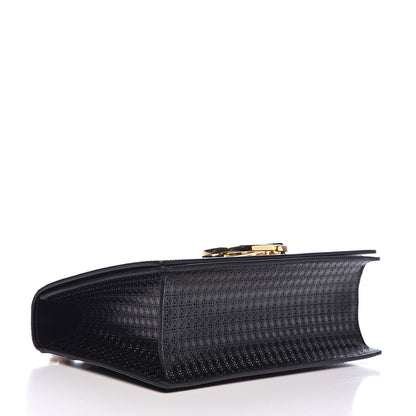Christian Dior Patent Micro-Cannage 30 Montaigne Chain Flap Bag Black 4 of 12