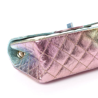 Chanel Metallic Goatskin Quilted Mini 2.55 Reissue Flap Multicolor 8 of 11