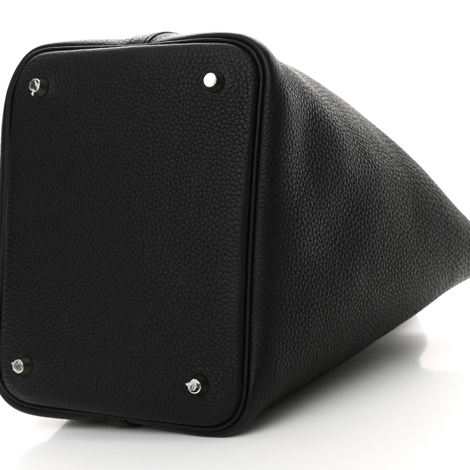 Hermes Taurillon Clemence Picotin Lock 22 MM Black 10 of 13