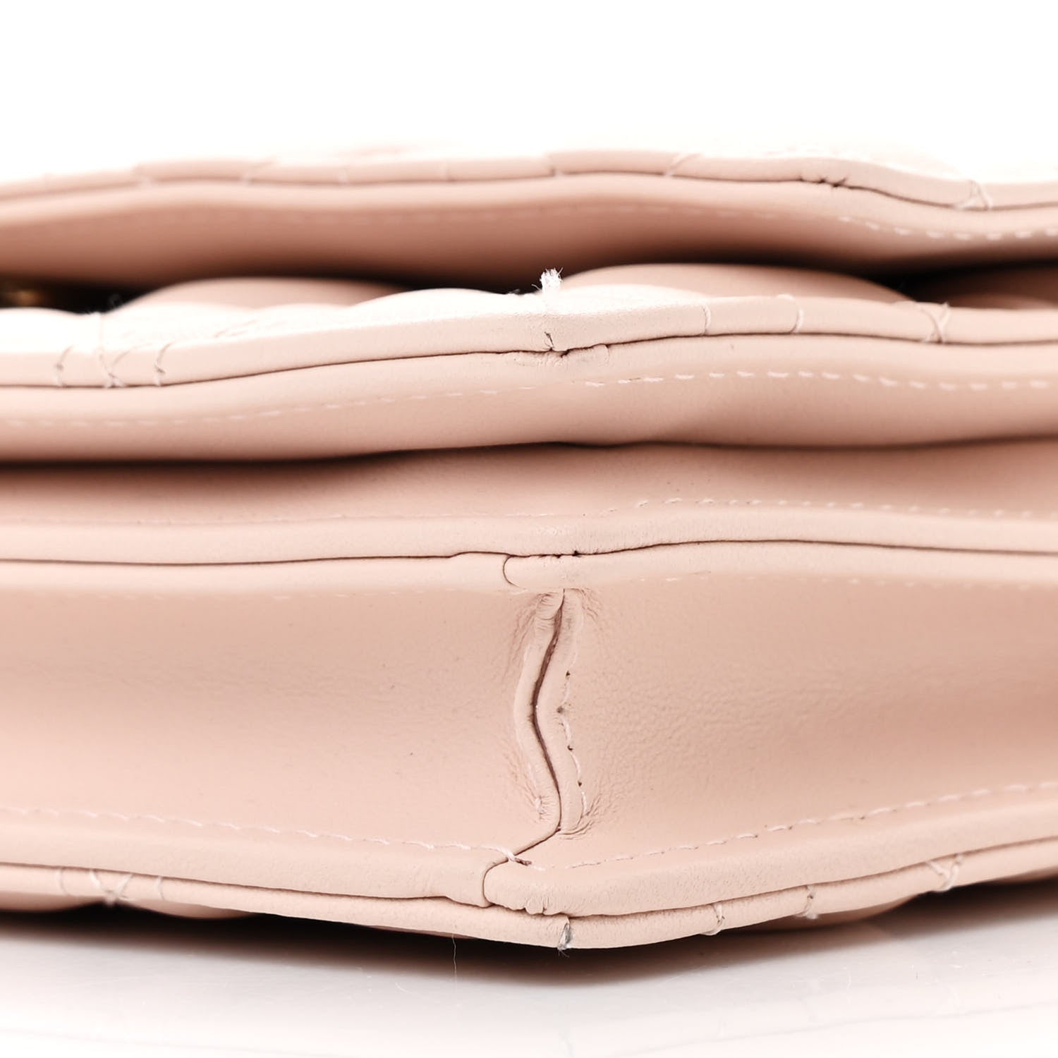 Christian Dior Lambskin Cannage Mini My Dior Top Handle Clutch Rose Poudre 12 of 13