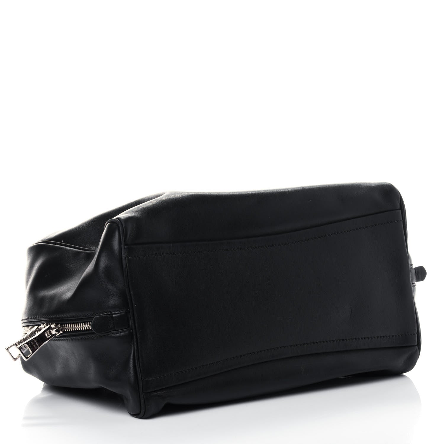 Prada Soft Calf Large Inside Satchel Black Turquoise 3 of 4