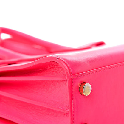 Saint Laurent Calfskin Nano Sac De Jour Fluo Pink 17 of 20