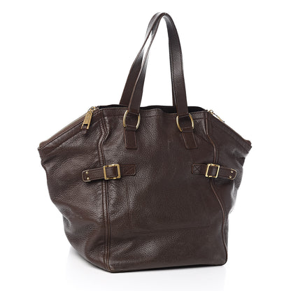 Saint Laurent Calfskin Medium Downtown Olive 3 of 15