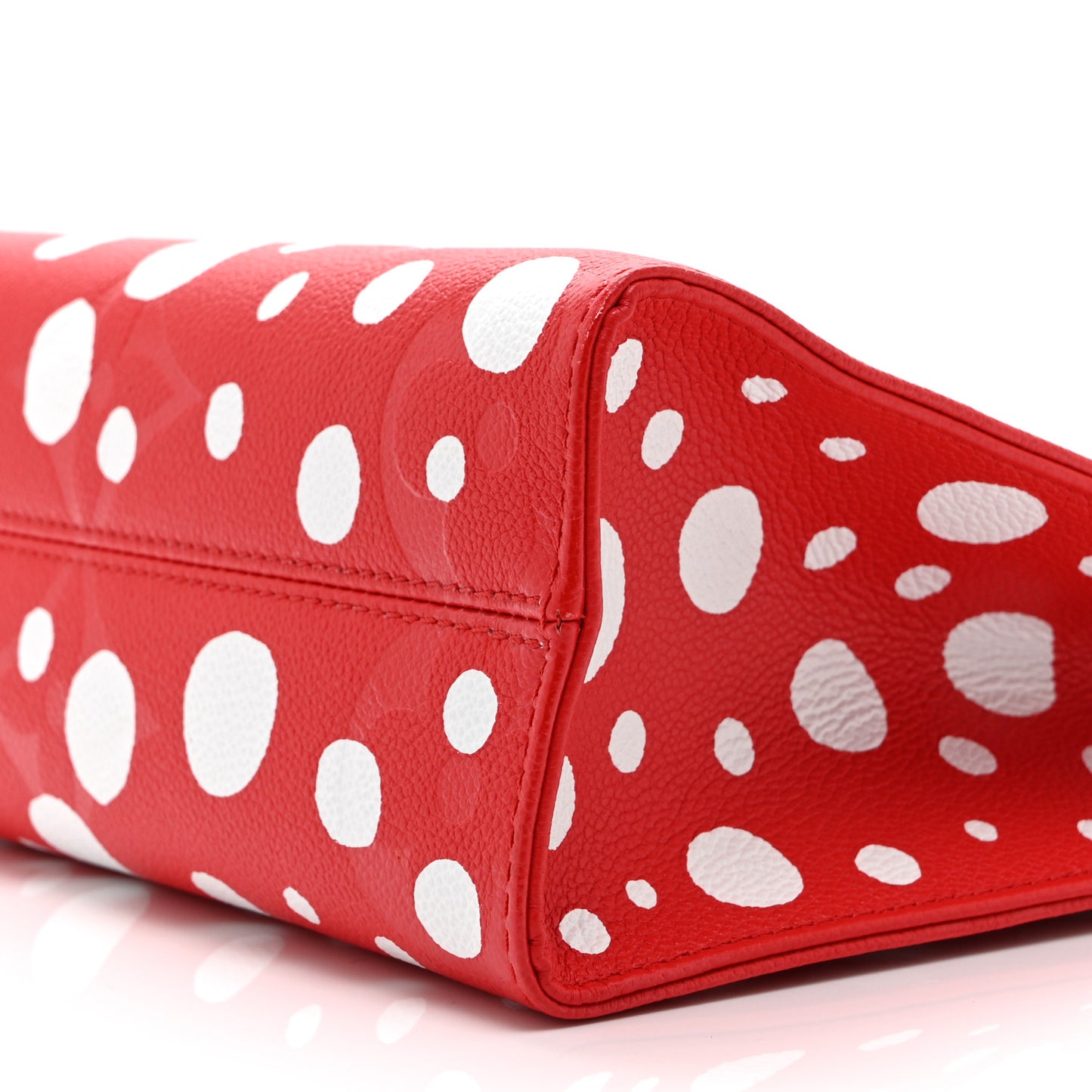 LV X YK Empreinte Infinity Dots Onthego PM Rogue White