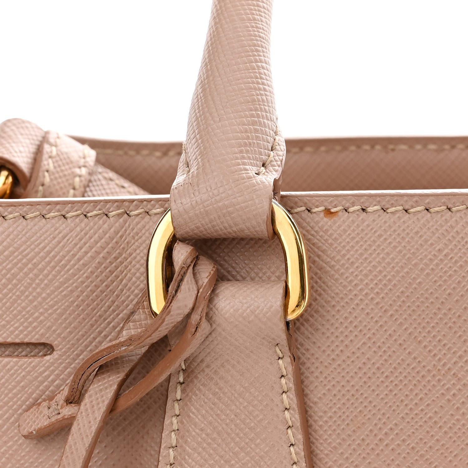 Prada Saffiano Medium Galleria Double Zip Tote Cammeo 9 of 9