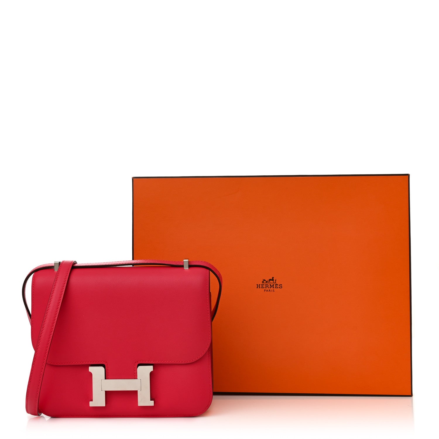 Hermes Swift Constance 18 Rose Extreme 13 of 13