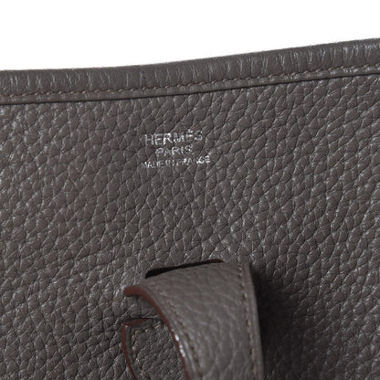Hermes Taurillon Clemence Evelyne III PM Etain 5 of 12