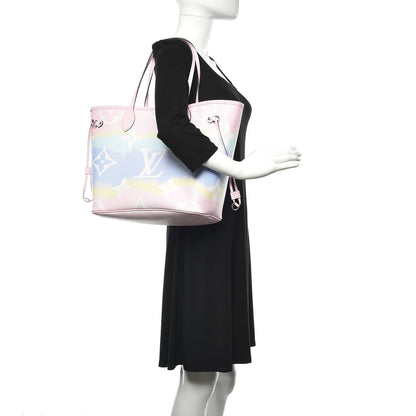 Louis Vuitton Monogram Escale Neverfull MM Pastel 2 of 13