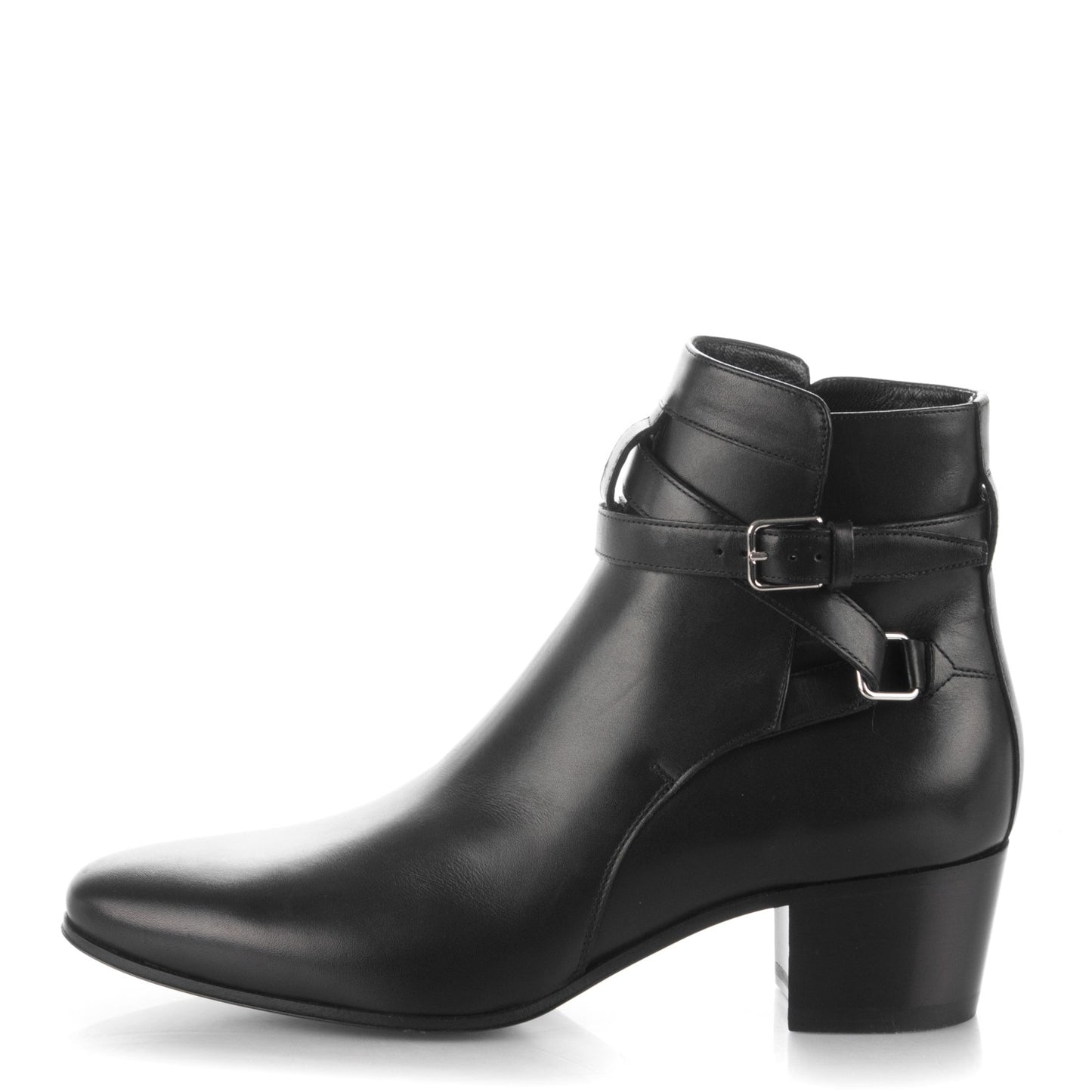 Smooth Jodhpur Calfskin Blake Ankle Boots 37.5 Black