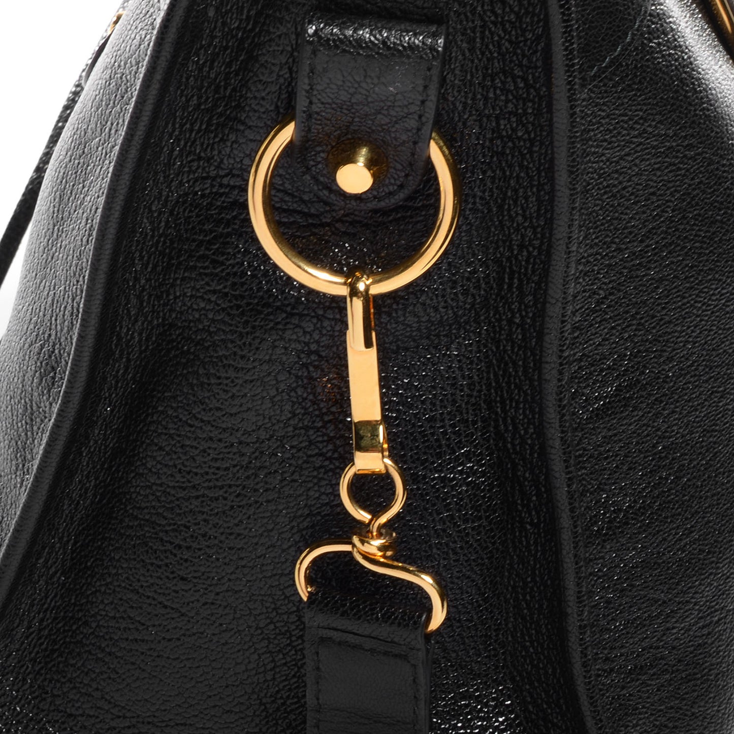 Chevre Hamilton Metallic Edge City Black