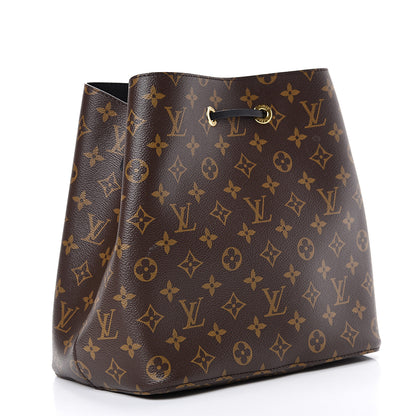 Louis Vuitton Monogram Neonoe MM Black 2 of 10