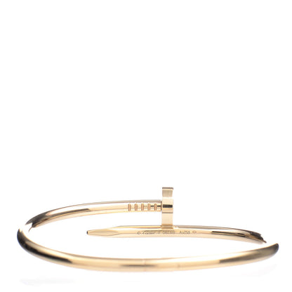 Cartier 18K Yellow Gold Juste Un Clou Bracelet 17 4 of 5