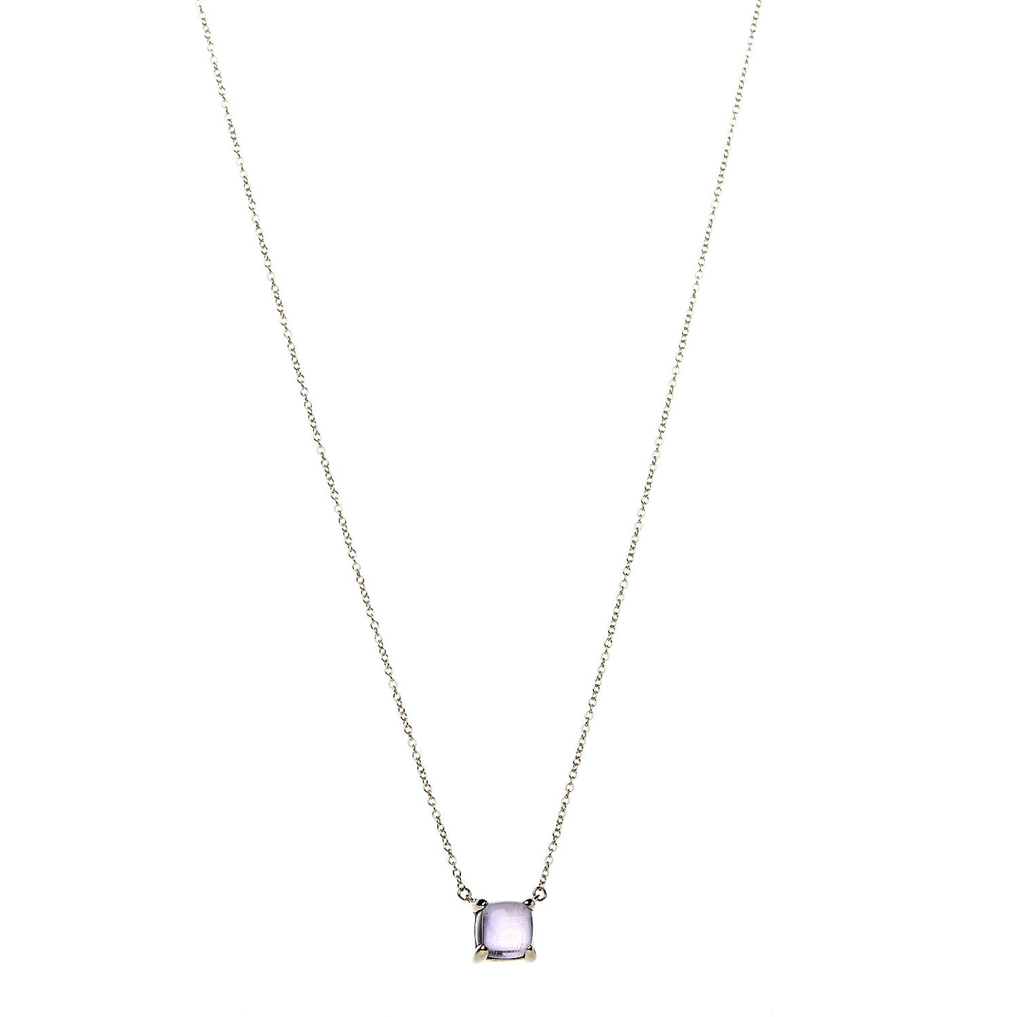 18K Yellow Gold Amethyst Paloma Picasso Sugar Stacks Pendant Necklace