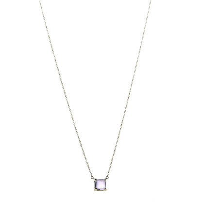 Tiffany 18K Yellow Gold Amethyst Paloma Picasso Sugar Stacks Pendant Necklace 1 of 6
