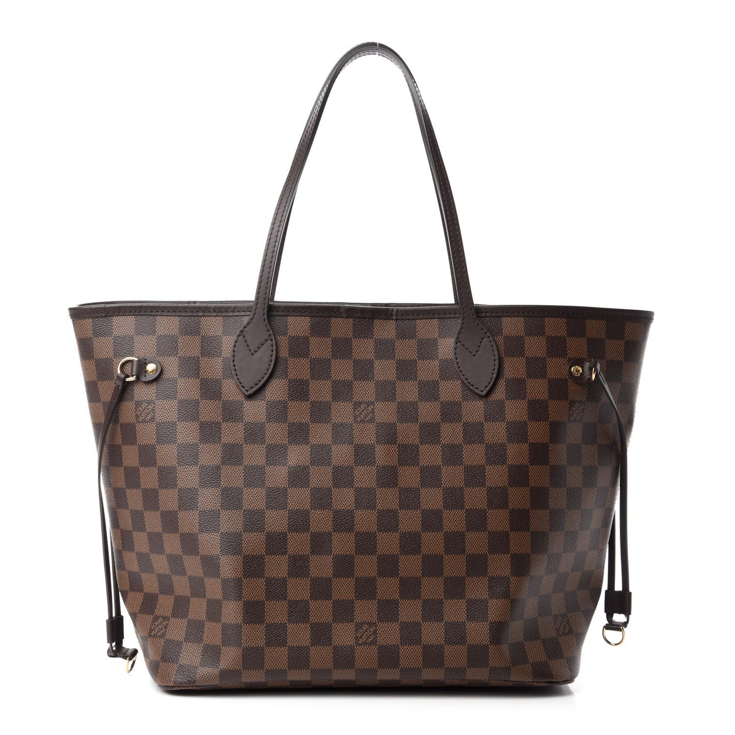 Damier Ebene Neo Neverfull MM Rose Ballerine