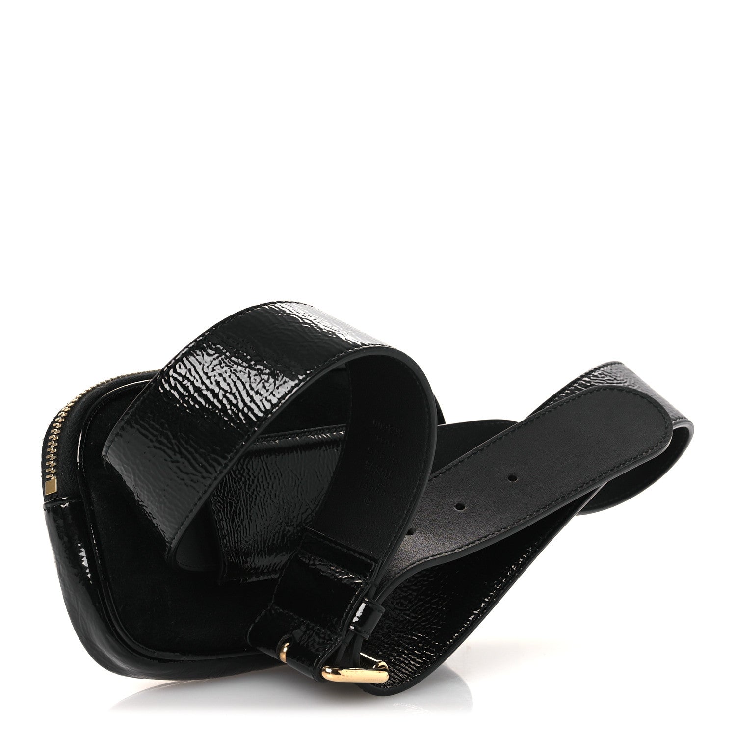 Gucci Suede Patent Ophidia Belted iPhone Case 85 34 Black 2 of 12