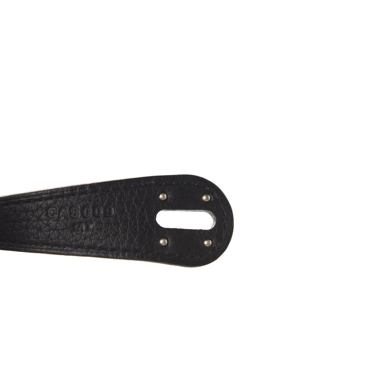Togo Matte Niloticus Crocodile Touch Lindy 26 Black
