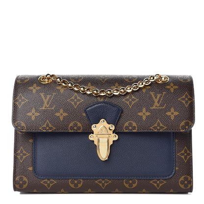 Louis Vuitton Monogram Victoire Blue Marine 1 of 9