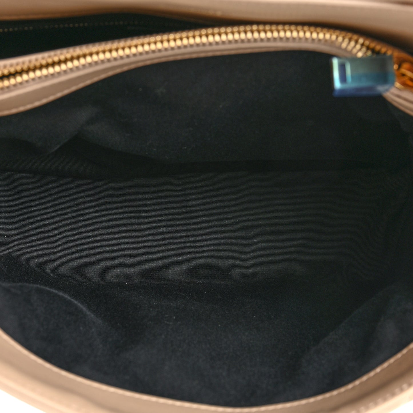 Calfskin Y Quilted Monogram Medium Loulou Chain Satchel Dark Beige