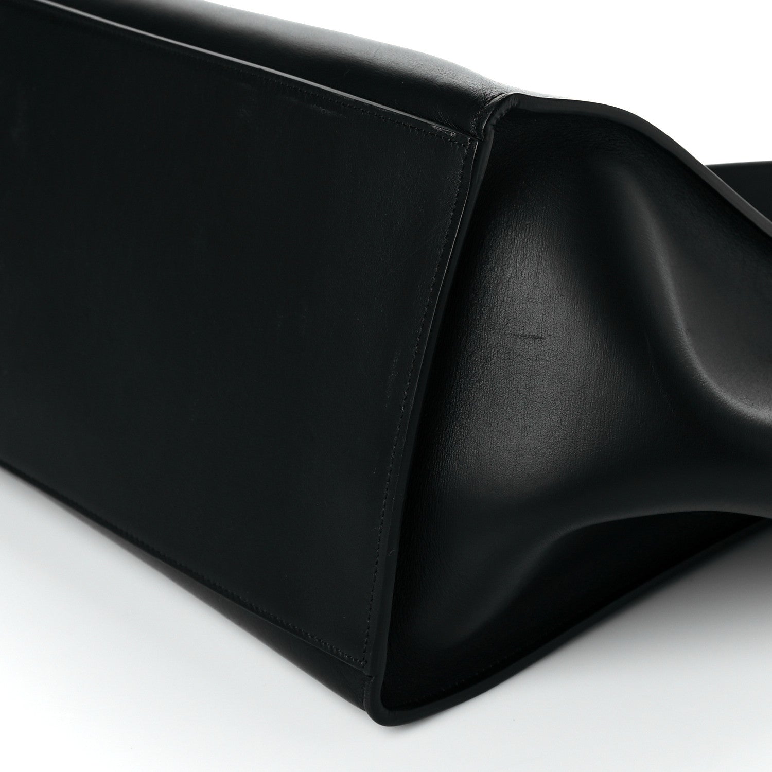 Celine Smooth Calfskin Medium Trapeze Black 9 of 10