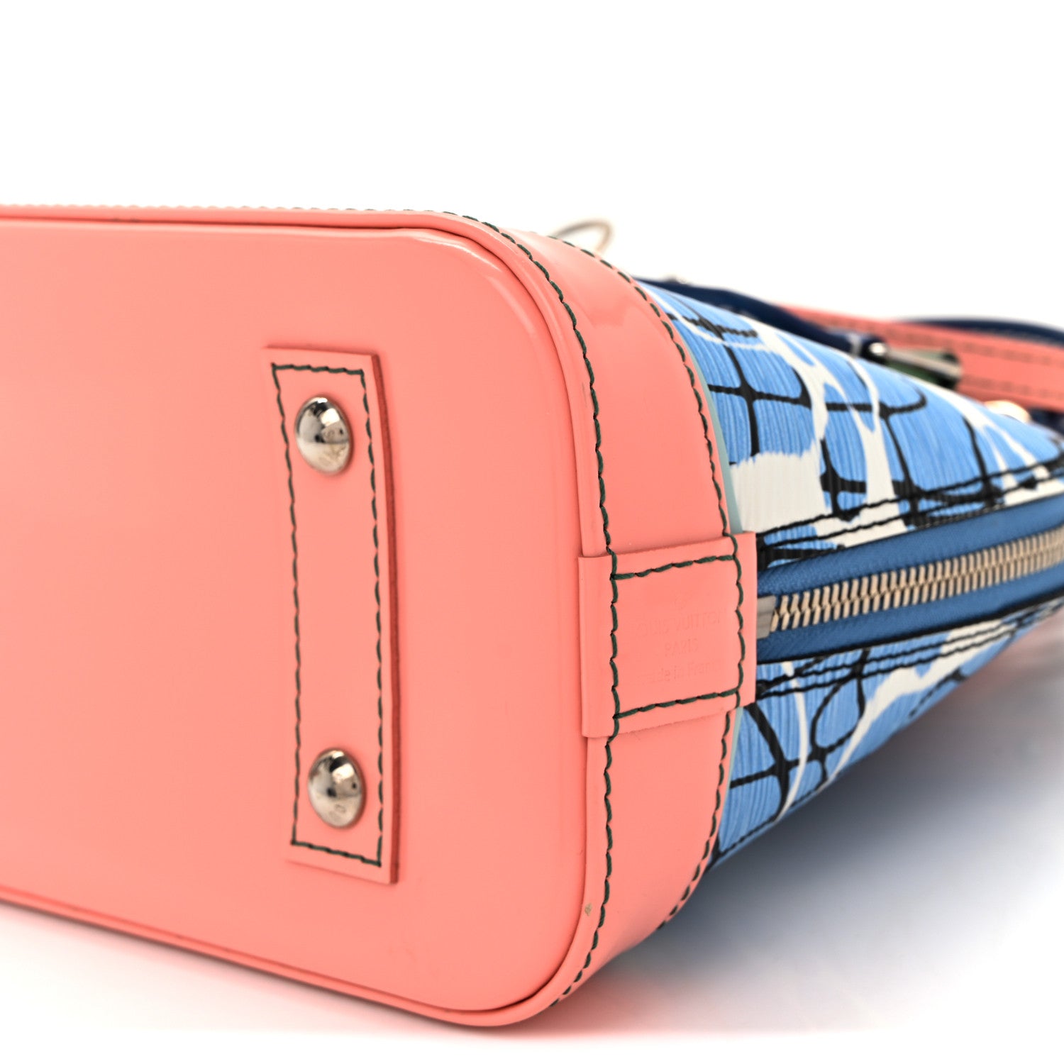 Louis Vuitton Epi Alma BB Aqua 9 of 9