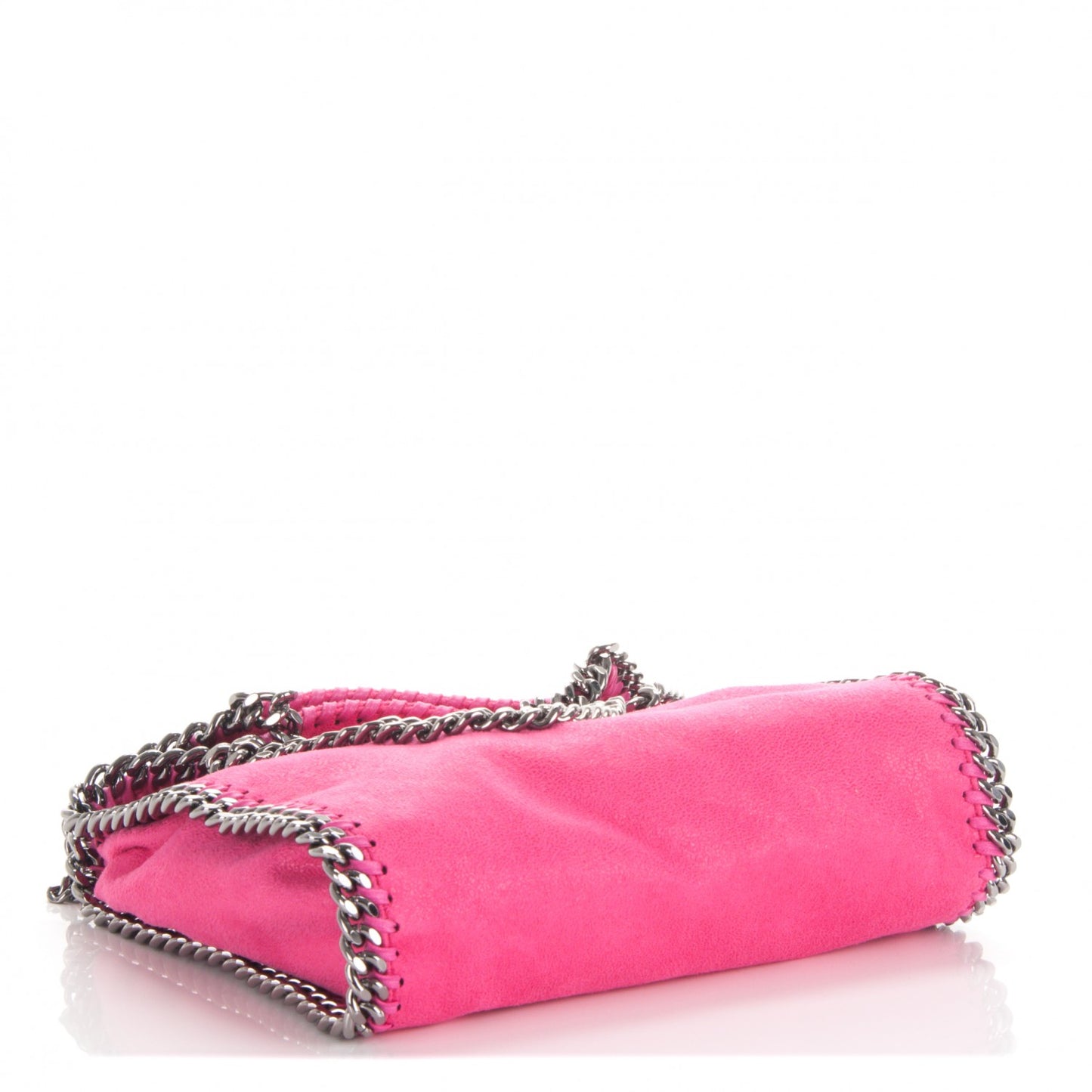 Shaggy Deer Mini Falabella Tote Hot Pink