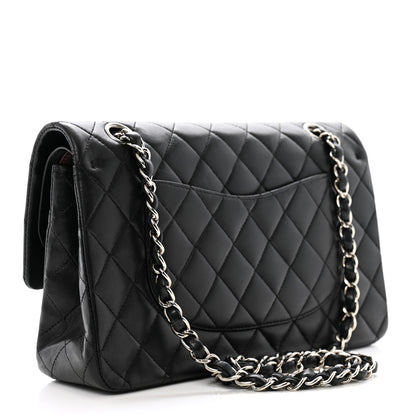 Chanel Lambskin Quilted Medium Double Flap Black 3 of 10