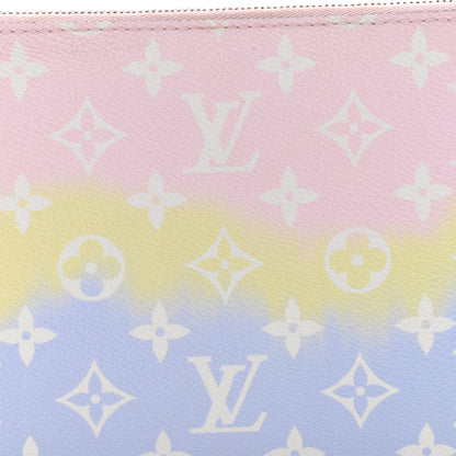 Louis Vuitton Monogram Escale Neverfull MM GM Pochette Pastel 7 of 9